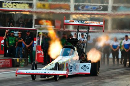 The Gulf Western Oil Winternationals, held at Ipswich’s own WIllowbank Raceway, is the largest championship drag racing event held outside of the US.