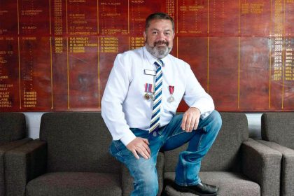 Glenn West at Soldiers Memorial Hall