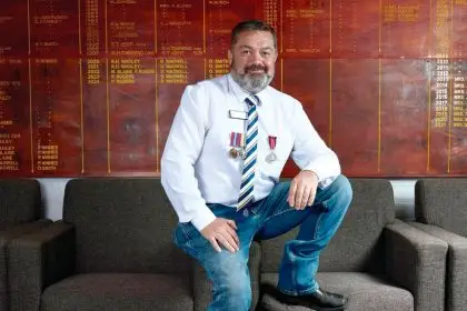 Glenn West at Soldiers Memorial Hall