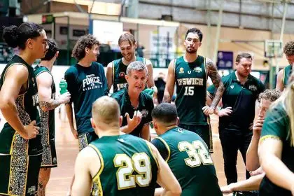 The Ipswich Force men’s team dominated Moreton Bay Suns.