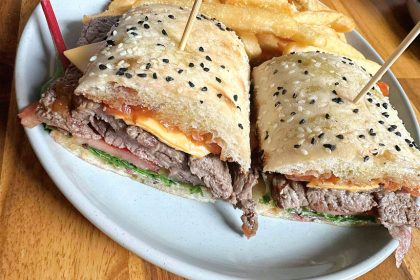 SAUCY DISCOVERY: The Witch Hotel’s steak burger.