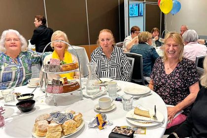 Occasions like The Biggest Morning Tea attract the community.