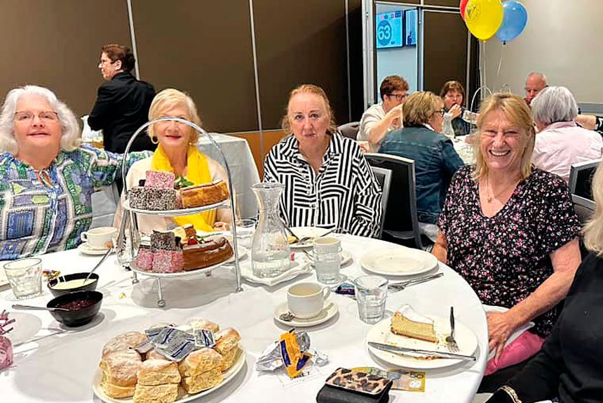 Occasions like The Biggest Morning Tea attract the community.