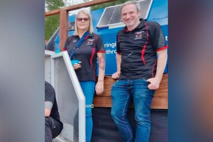 Goodna Street Life Founder Helen Youngberry and Helen’s Haven Co-Founder Steven Purcell.