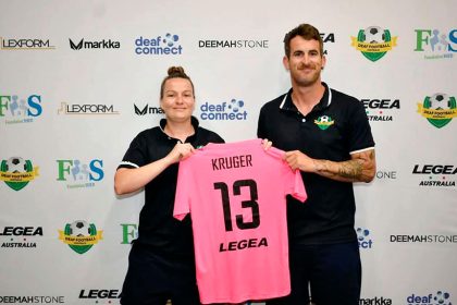 Justeen Kruger is determined to raise awareness and promote inclusivity for deaf players.
