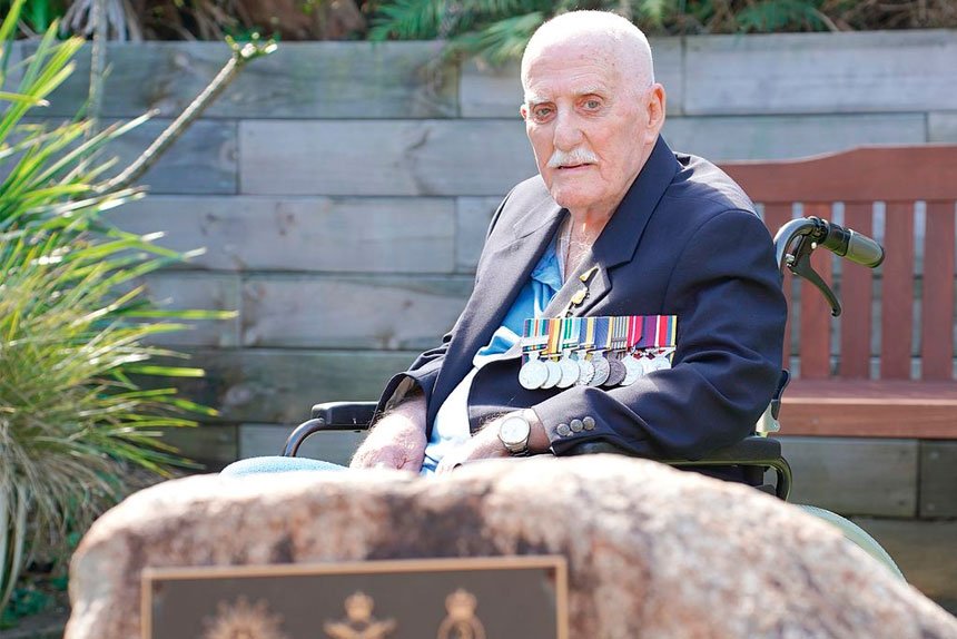 PROUD SERVANT: Doug Young gave so much for his country.