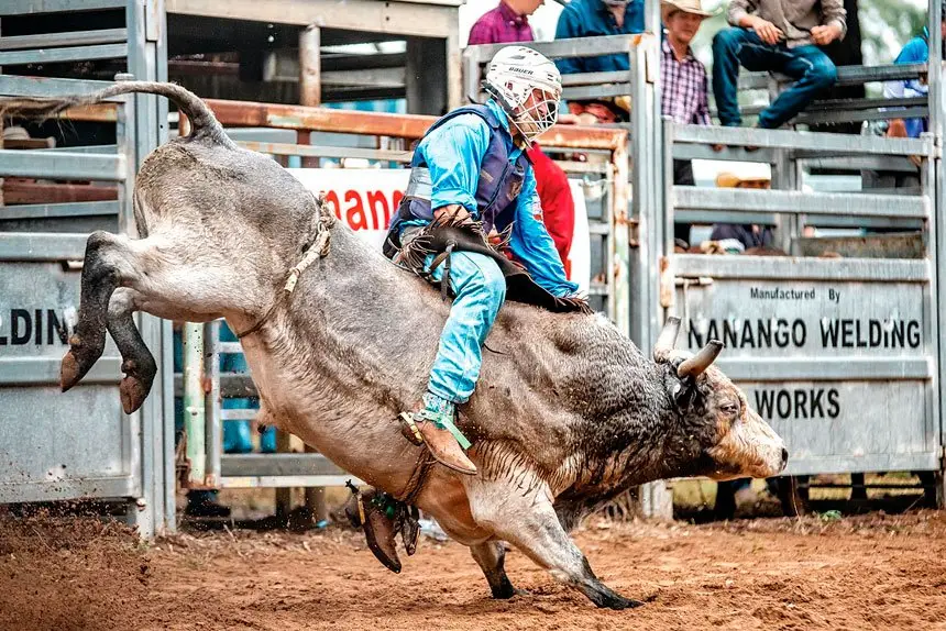 RIDING HIGH: Brendon Denton has his sights set on a world title.