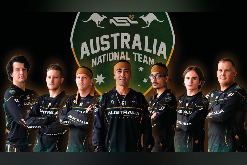 From left: Ashleigh Stroebel, Cody Adams, Zarryn Pedersen, Reco Gray, Kyle Ives, William McAlinden and Matthew Collins.