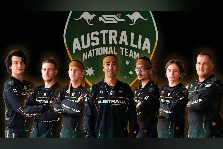 From left: Ashleigh Stroebel, Cody Adams, Zarryn Pedersen, Reco Gray, Kyle Ives, William McAlinden and Matthew Collins.