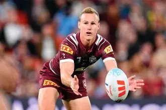 KEEP HIM: Queensland captain Daly Cherry-Evans during the State of Origin opener at Suncorp Stadium. PHOTO: AAP Image/Dave Hunt