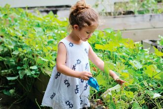 LEARNING YOUNG: It’s never too early to start gardening.
