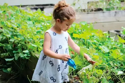 LEARNING YOUNG: It’s never too early to start gardening.
