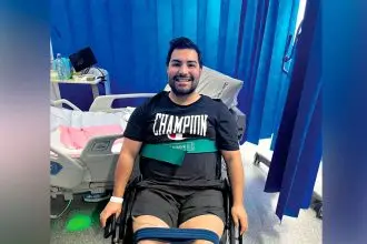 STAYING POSITIVE: Drue Dakuna will not give up.