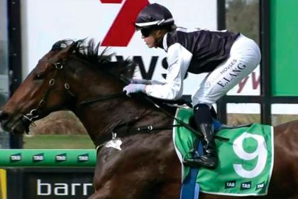 WINNING RETURN: Emily Lang on board Deep Vegas wins at Ipswich.