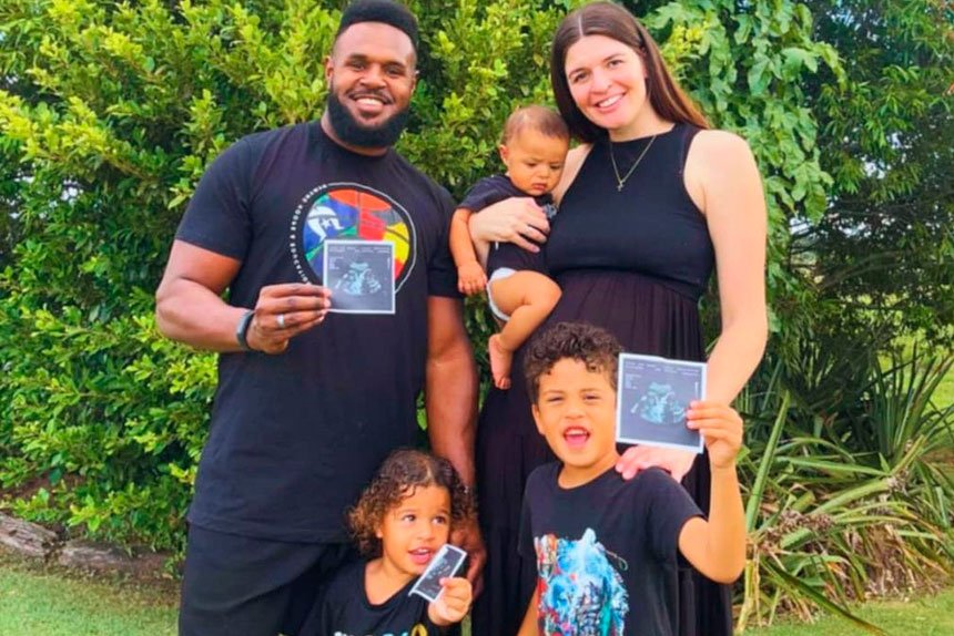 The Bagiri family have been robbed of happier times as they await their fourth child.