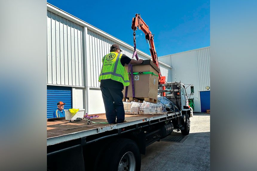 DELIVERING HOPE: The Rotary Club of Booval is dedicated to serving the community.