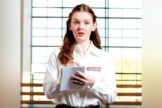 KEY ROLE: Amy McCormick will play the role of a novice reporter thrown in at the deep end.