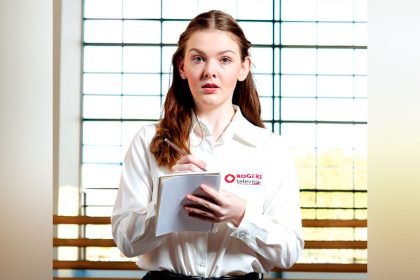 KEY ROLE: Amy McCormick will play the role of a novice reporter thrown in at the deep end.