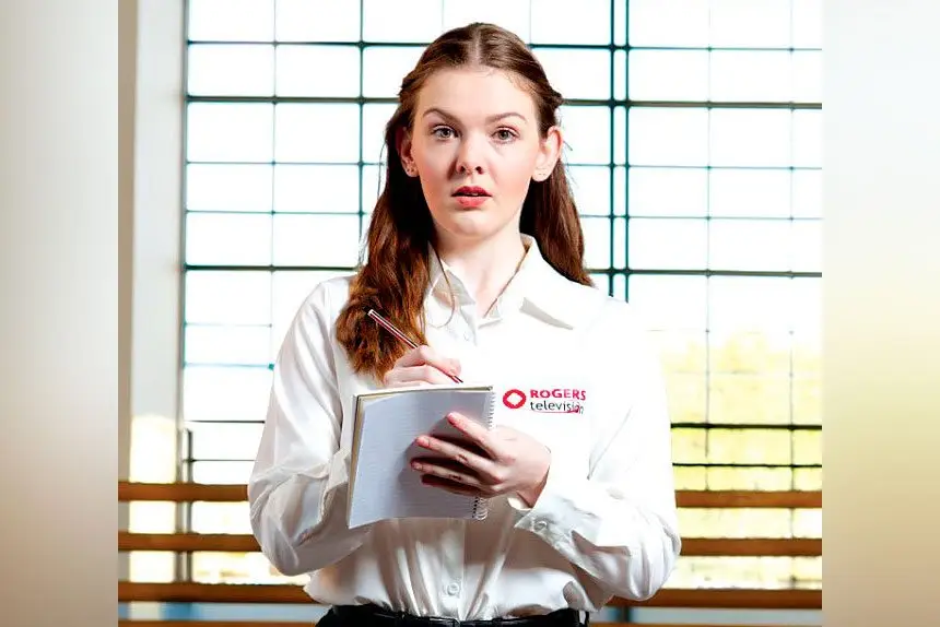 KEY ROLE: Amy McCormick will play the role of a novice reporter thrown in at the deep end.