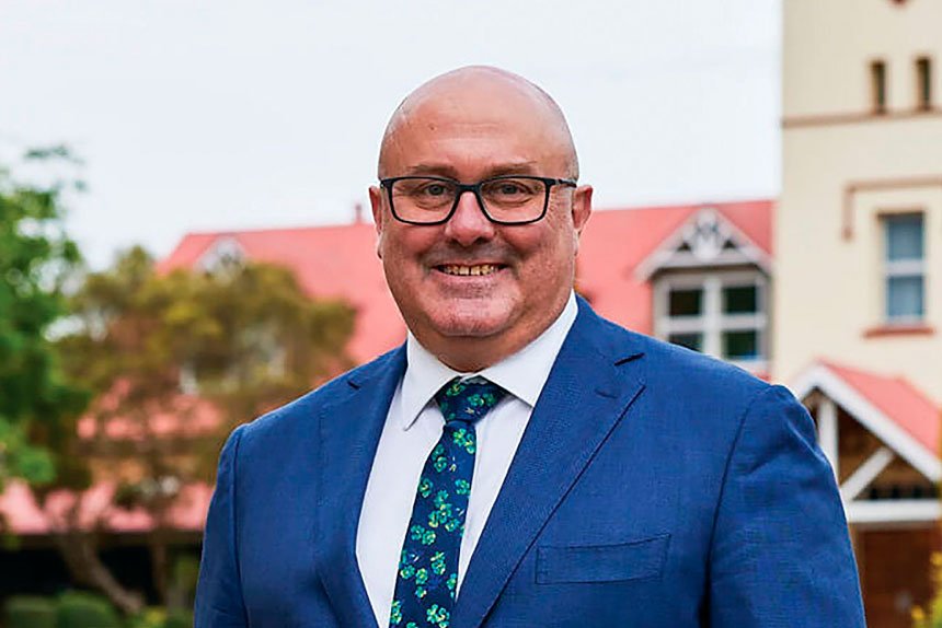 POSITIVE CHANGE: The appointment of new Principal Kyle Thompson marks a new direction.