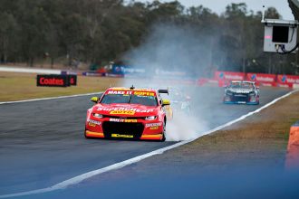 Action on the track was non-stop and high-octane.