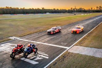 Superbikes and Supercars will light up the track at the Queensland Raceway this weekend.
