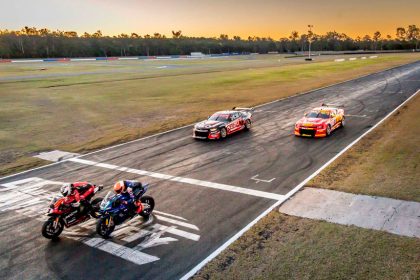 Superbikes and Supercars will light up the track at the Queensland Raceway this weekend.