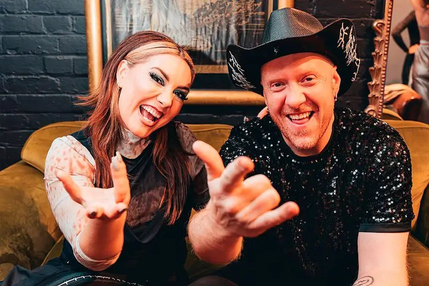 STILL ROCKIN’: Killing Heidi – Ella and Jesse Hooper – are celebrating 25 years of music.