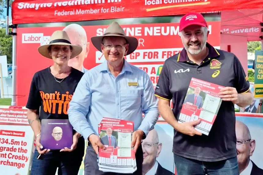 Federal Member for Blair Shayne Neumann is calling on locals to have their say on the conduct of the 2025 Federal Election as part of the Parliament’s 2025 election review.