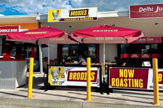 FREE BURGERS: The first 200 visitors on Saturday will receive free Brodie Burgers.