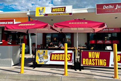 FREE BURGERS: The first 200 visitors on Saturday will receive free Brodie Burgers.