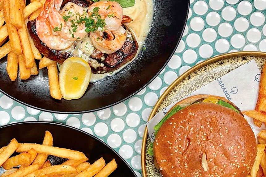 The Club Parkview Bistro menu ticks all the boxes.