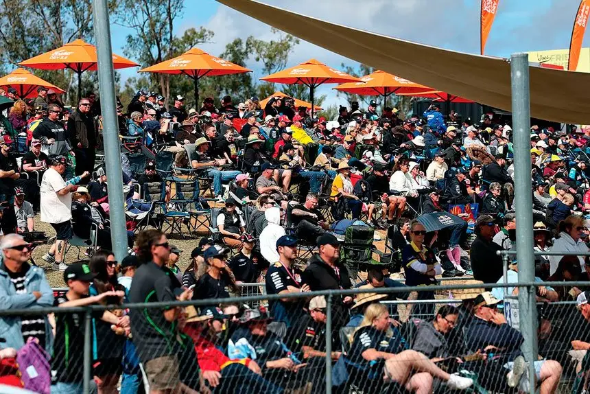 CROWD SURGE: The Ipswich Super 440 attracted a crowd of 51,723 motorsports fans to Queensland Raceway, the biggest crowd in 14 years.