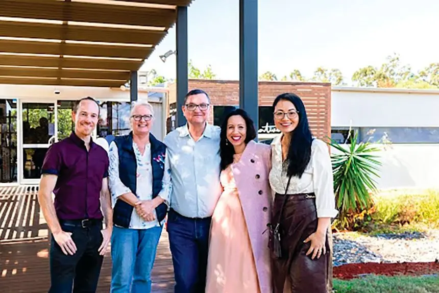 SBAAS partners with Creative Hearts Co. in Brookwater, supporting Greater Springfield’s creativity through business guidance and strategy.