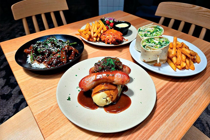 TASTE TREAT: All of the old favourites are included on the new Lunch Menu.