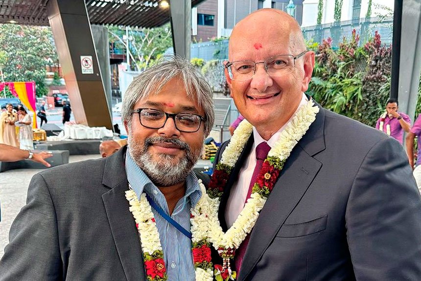 Diwali is a special time for Shayne Neumann.