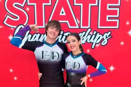 SIBLING STARS: Tayen Ray and Bella Maree Green.