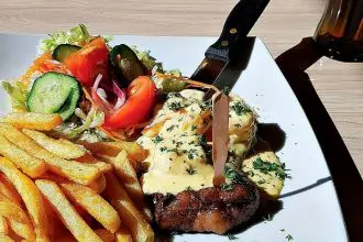 HEARTY FARE: The Longhorn’s meals are designed to please.