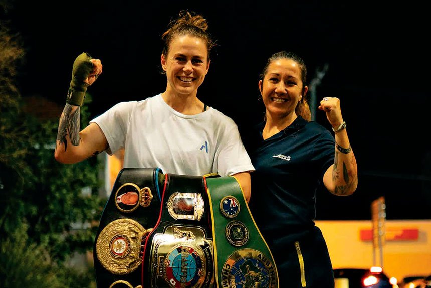 Taylah Gentzen and coach Jessica Cashman are looking for more victories.