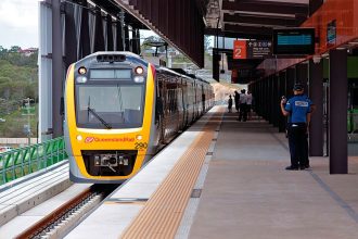 TRACKING HIGHER: Train travel has seen the biggest boost.