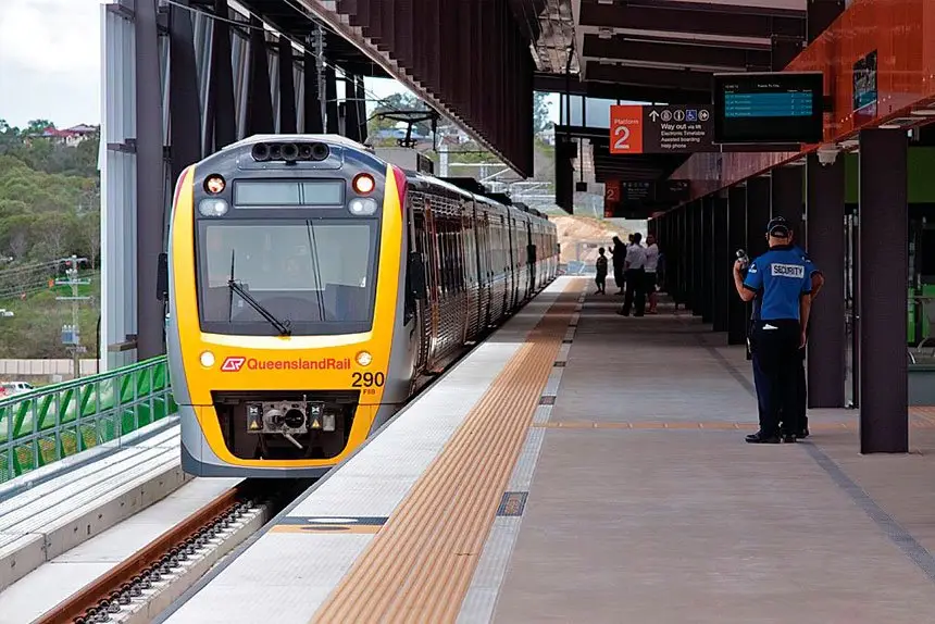 TRACKING HIGHER: Train travel has seen the biggest boost.