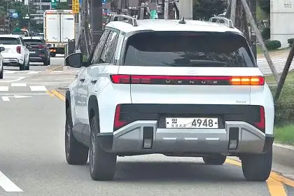 SNEAK PEEK: The second-generation Hyundai Venue features bold new styling. PHOTO: AutoSpy