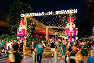 The light displays in the Nicholas Street Precinct will return on December 12.