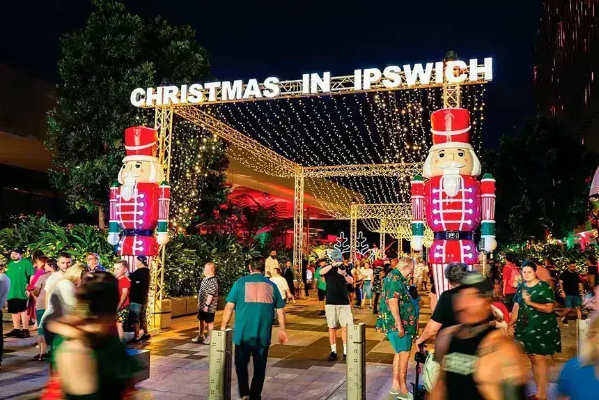 The light displays in the Nicholas Street Precinct will return on December 12.