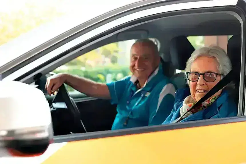 STAYING CONNECTED: Accessible taxis keep Queenslanders connected – especially seniors who rely on safe, supported transport.