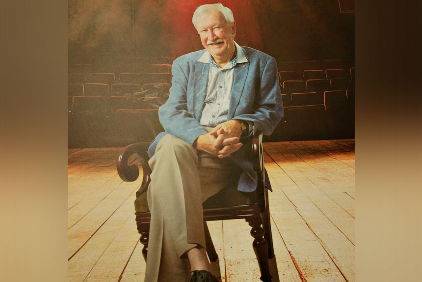 ARTS JUGGLER: Arthur Frame is sharing a lifetime of stories.