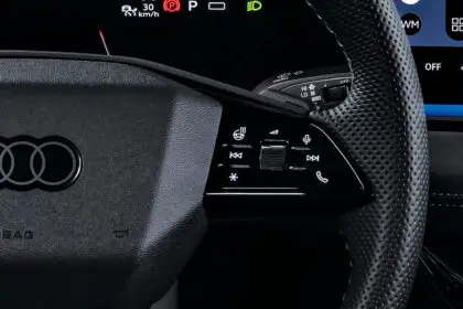 Touch-sensitive steering wheel controls have faced criticism for requiring drivers to look away from the road.