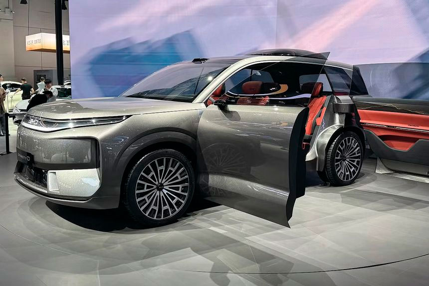 BIG MOVER: At over 5.2 metres long, the new SUV will sit above the 5040mm Sealion 8.