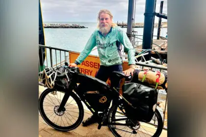 PEDAL POWER: Nothing has shaken the determination of cyclist Nic Tremaine.