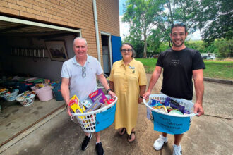 Vinnies hampers will be well received this Christmas.